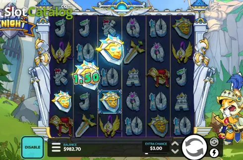 Скрин3. Lazy Knight слот