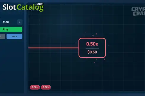 Скрин2. Crypto Crash (Party House) слот