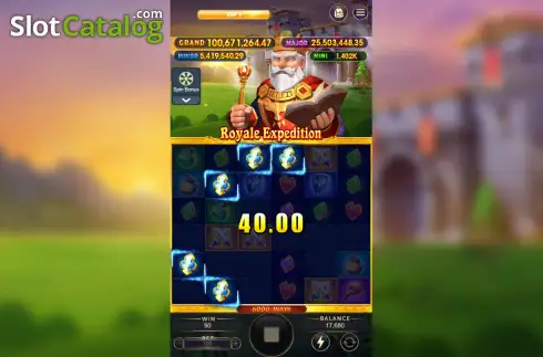 Скрин3. Royale Expedition слот