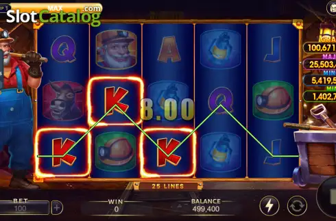 Скрин3. Gold Miner (Pegasus) слот