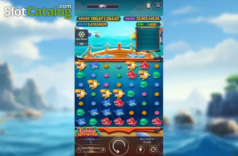 Скрин2. Fishing Bonanza слот