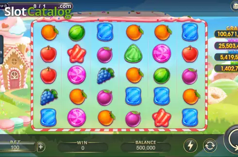 Скрин2. Candy Burst (Pegasus) слот