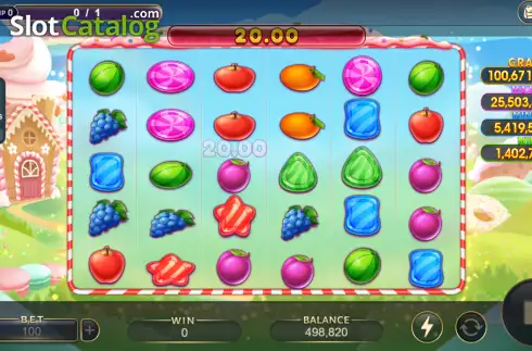 Скрин3. Candy Burst (Pegasus) слот