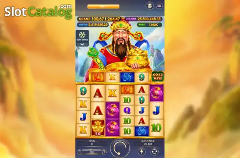 Скрин2. Great Wealth слот