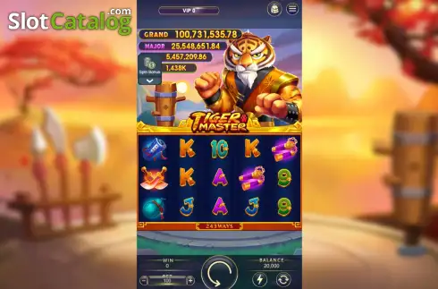 Скрин2. Tiger Master слот