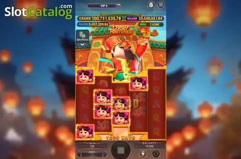 Скрин3. Lucky Fortunes (Pegasus) слот