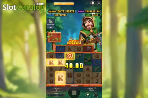 Скрин3. Archer Robin Hood (Pegasus) слот