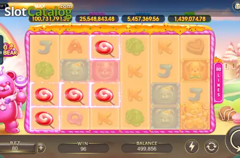 Скрин3. King Gummy Bear слот