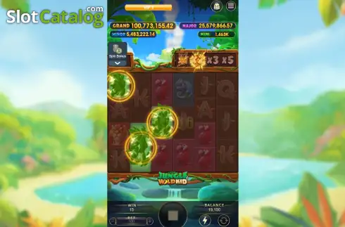 Скрин3. Jungle Wild Kid слот