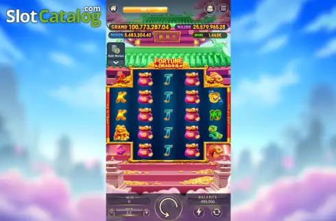 Скрин2. Fortune Dragon (Pegasus) слот