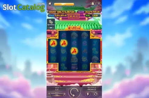 Скрин3. Fortune Dragon (Pegasus) слот