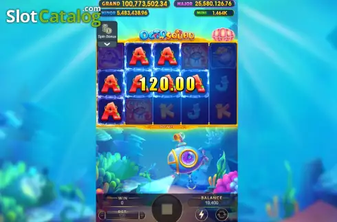 Скрин3. Octo Squad слот
