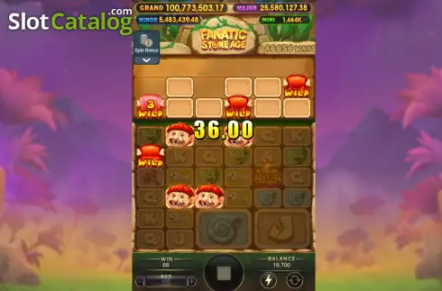 Скрин3. Fanatic Stone Age слот
