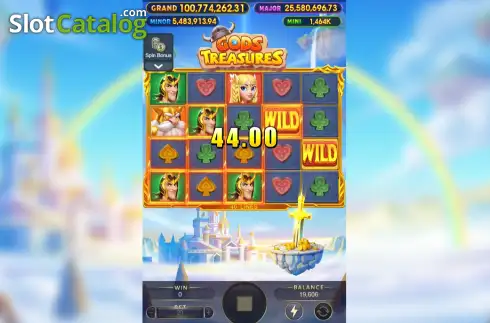 Скрин3. Gods Treasures слот