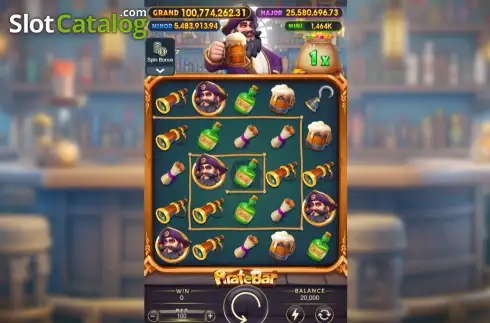 Скрин2. Pirate Bar слот
