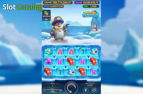 Скрин2. Penguin Expedition слот