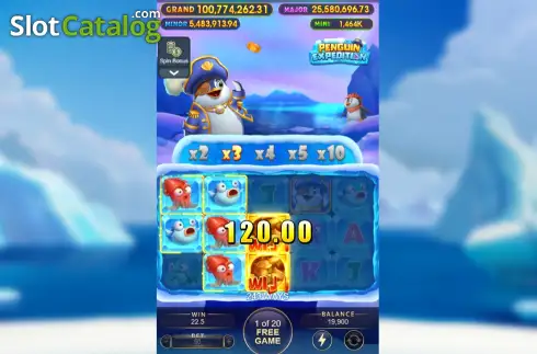 Скрин3. Penguin Expedition слот