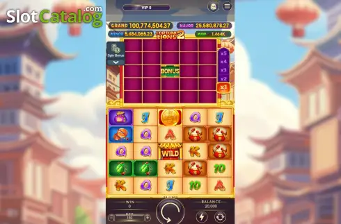 Скрин2. Fortune Lions 2 слот