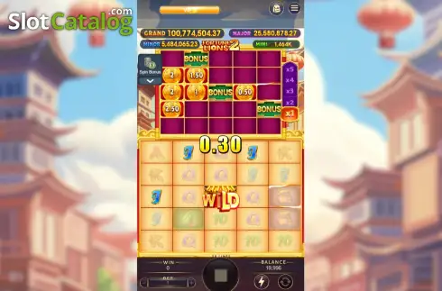 Скрин3. Fortune Lions 2 слот