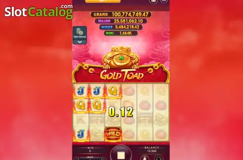 Скрин3. Gold Toad слот