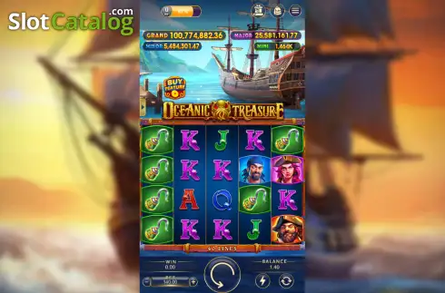 Скрин2. Oceanic Treasure слот