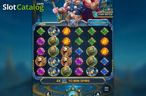 Скрин2. Rise Of Thor: Gods At War слот