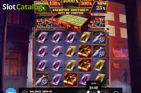 Скрин3. Jackpot District: City of Fortune слот