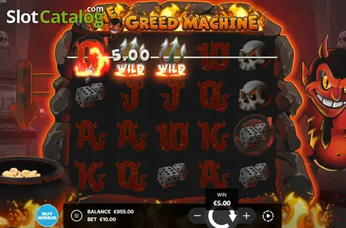 Скрин3. The Greed Machine слот