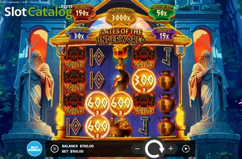 Скрин3. Gates of the Underworld слот