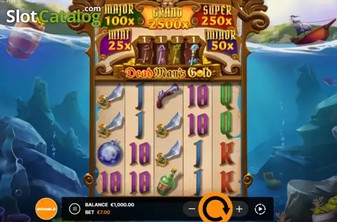 Скрин2. Dead Man's Gold: Hold & Win слот