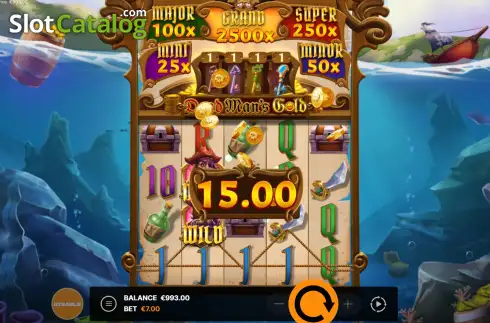 Скрин3. Dead Man's Gold: Hold & Win слот