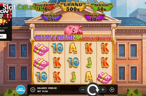 Скрин2. Crack & Smash The Piggy Bank слот