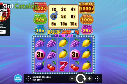 Скрин2. Ballin' Jackpots Hit The Line слот
