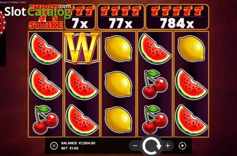Скрин2. Smooth 7's Strike слот