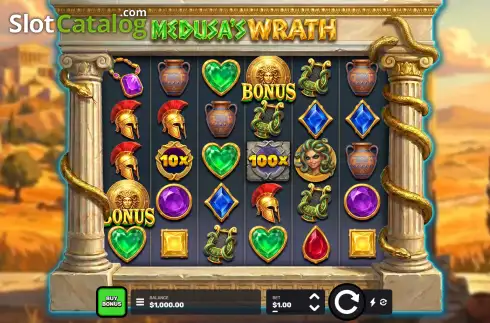 Скрин2. Medusas Wrath слот