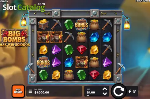 Скрин2. Big Bombs слот