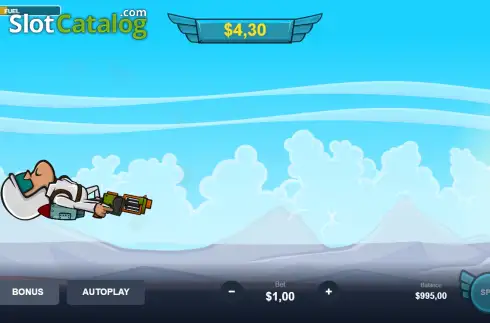 Скрин3. Jetpack Wars слот