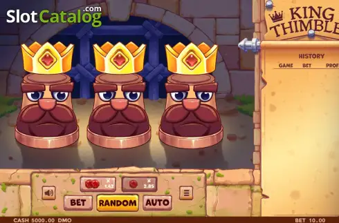 Скрин2. King Thimbles слот