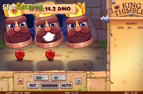 Скрин3. King Thimbles слот