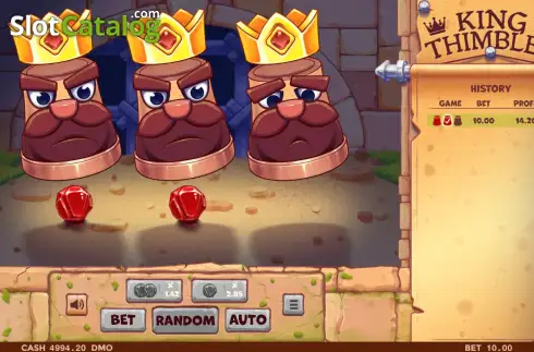 Скрин4. King Thimbles слот