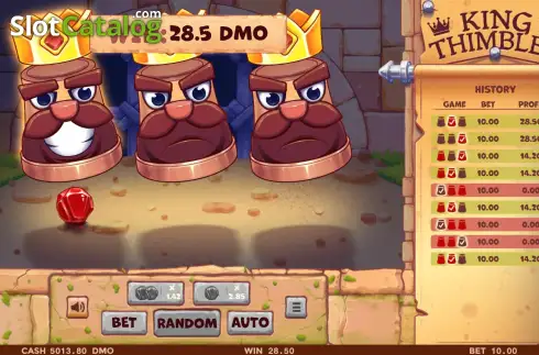 Скрин7. King Thimbles слот
