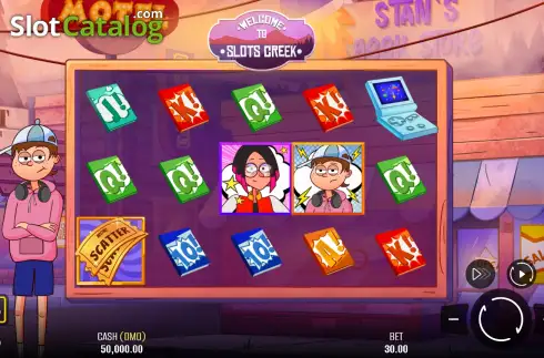 Скрин2. Slots Creek слот