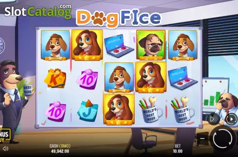 Скрин2. Dog Fice слот
