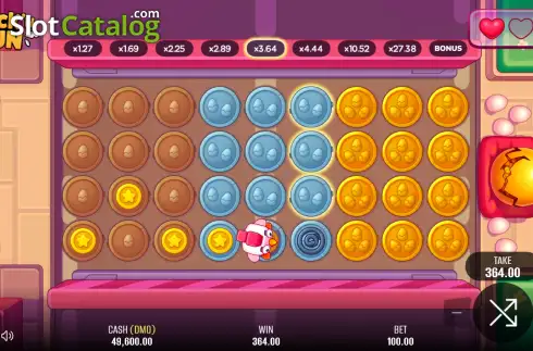 Скрин2. Chick'n Run ( Pixmove Games) слот