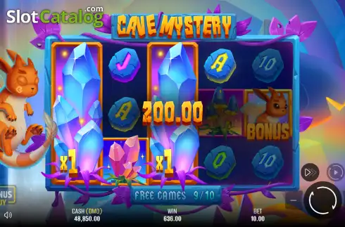Скрин3. Cave Mystery слот