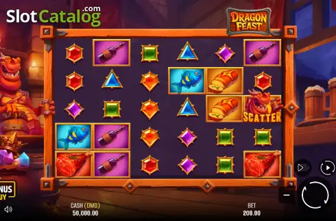 Скрин2. Dragon Feast (Pixmove Games) слот