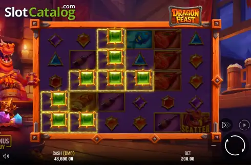 Скрин3. Dragon Feast (Pixmove Games) слот