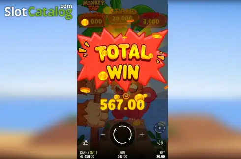Скрин3. Monkey Tap слот