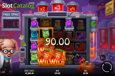 Скрин3. Veggielab слот