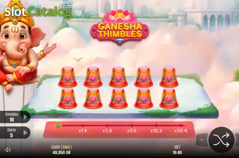 Скрин2. Ganesha Thimbles слот